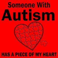 Autism Has A Piece Of My Heart Santa Hat thumb 1