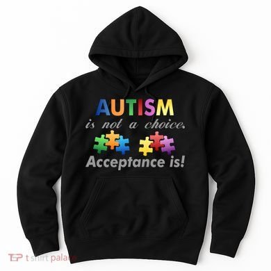 Autism I Not A Choice Acceptance Is Hoodie