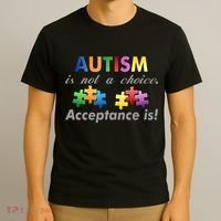 Autism I Not A Choice Acceptance Is T-Shirt thumb 3