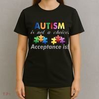 Autism I Not A Choice Acceptance Is T-Shirt thumb 4