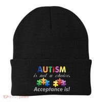 Autism I Not A Choice Acceptance Is Beanie thumb 0
