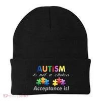 Autism I Not A Choice Acceptance Is Beanie thumb 0
