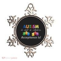 Autism I Not A Choice Acceptance Is Ornament thumb 0