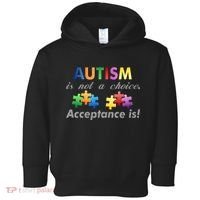 Autism I Not A Choice Acceptance Is Toddler Hoodie thumb 0