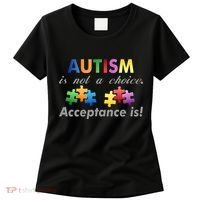Autism I Not A Choice Acceptance Is Women's T-Shirt thumb 0