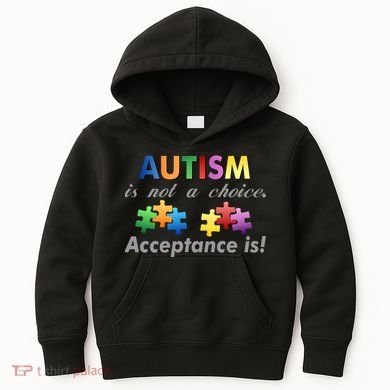 Autism I Not A Choice Acceptance Is Kids Hoodie