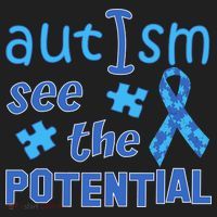 Autism I See The Potential Women's Sweatshirt thumb 2
