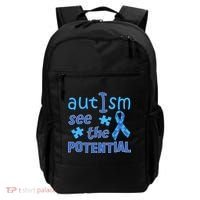 Autism I See The Potential Backpack thumb 0