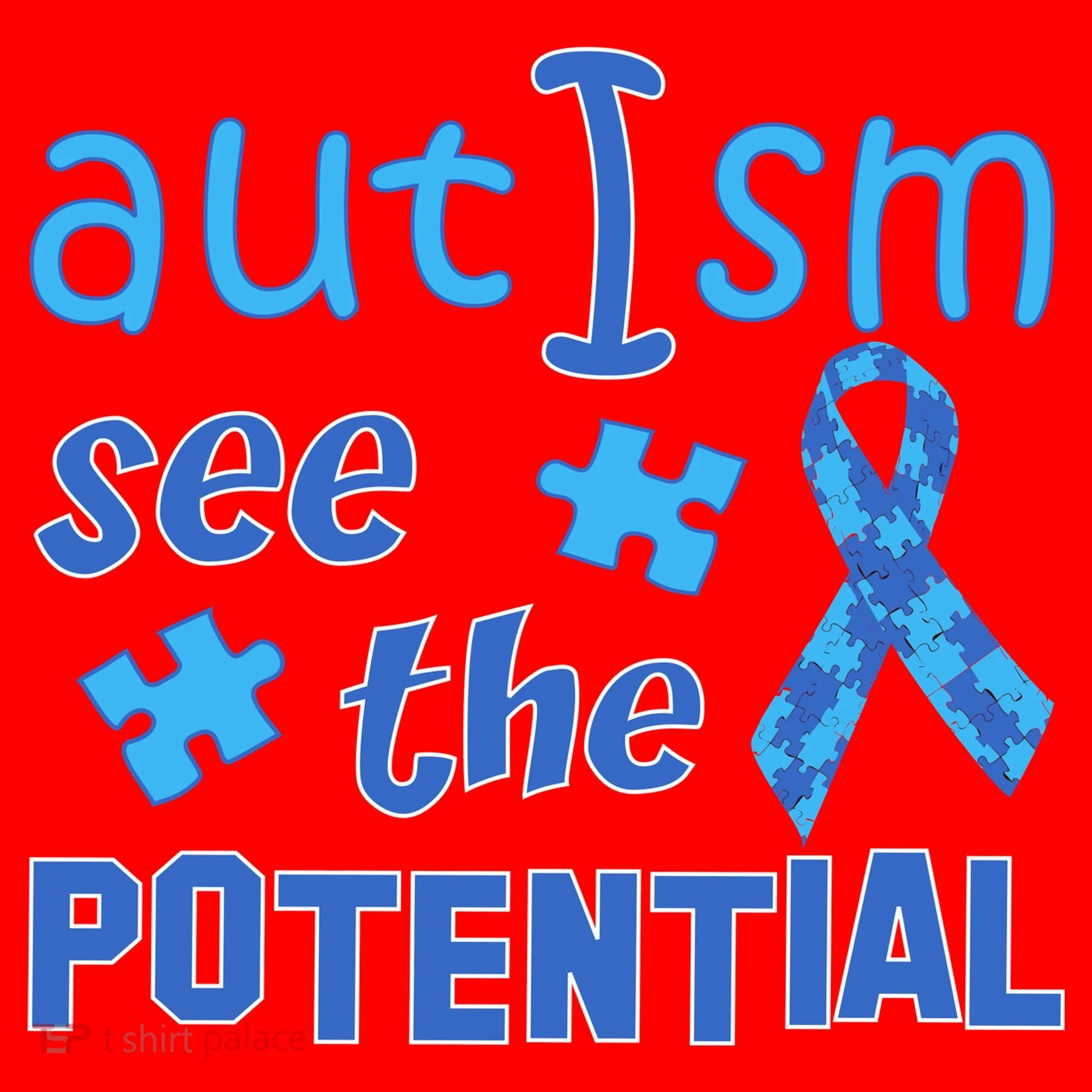 Autism I See The Potential Santa Hat