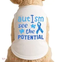 Autism I See The Potential Doggie Tank thumb 0