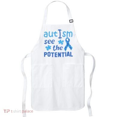 Autism I See The Potential Apron
