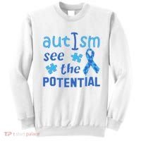 Autism I See The Potential Sweatshirt thumb 0
