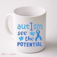 Autism I See The Potential Coffee Mug thumb 0