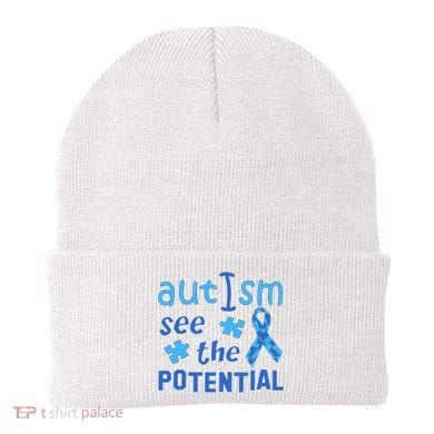 Autism I See The Potential Beanie