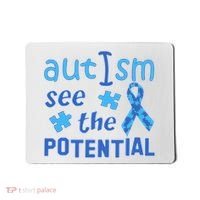 Autism I See The Potential Mousepad thumb 0