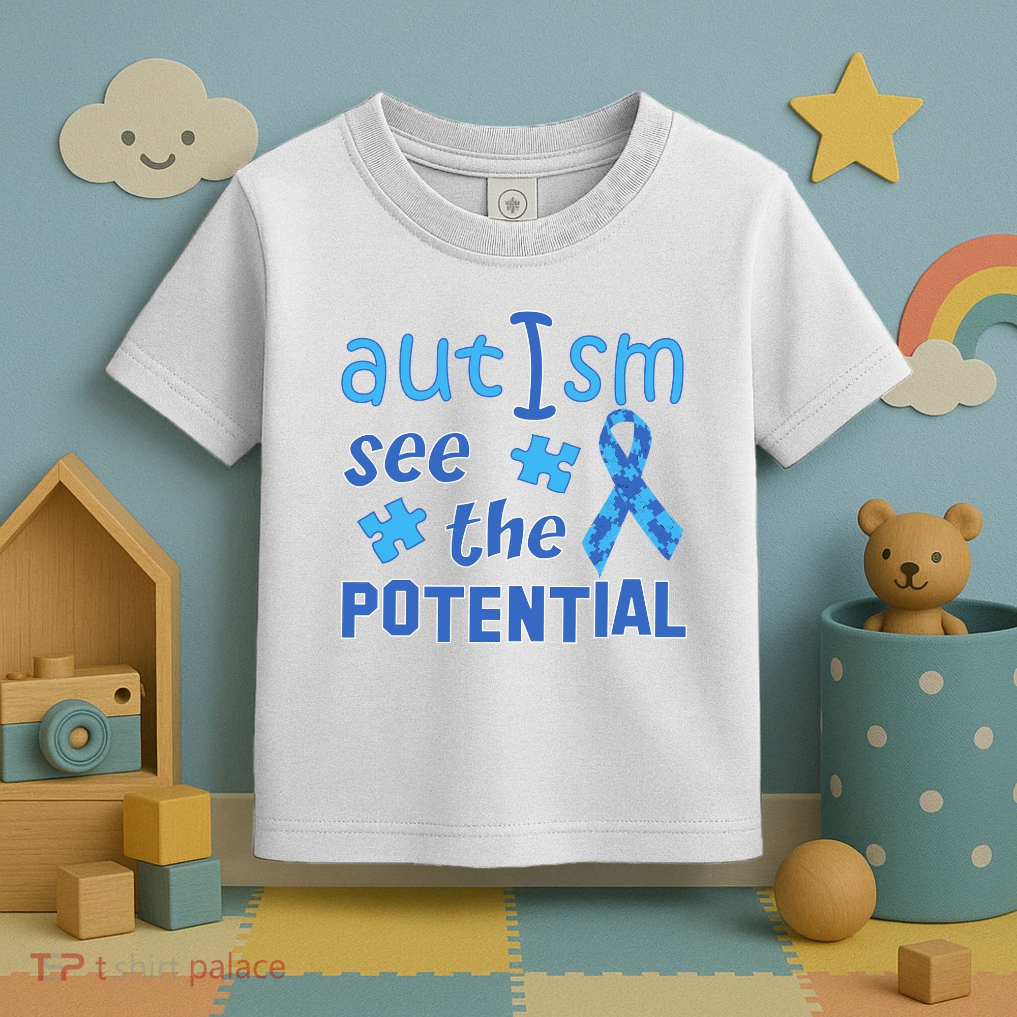 Autism I See The Potential Toddler T-Shirt
