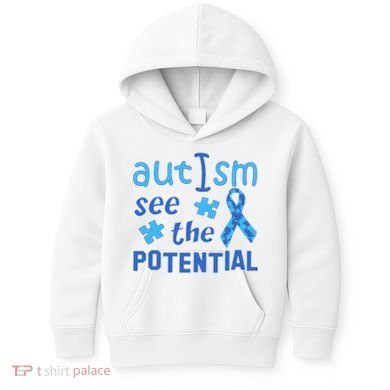 Autism I See The Potential Kids Hoodie