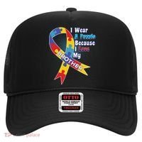 Autism I Wear A Puzzle Because I Love My Brother Hat thumb 0
