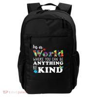 Autism In A World Where You Can Be Anything Be Kind Backpack thumb 0