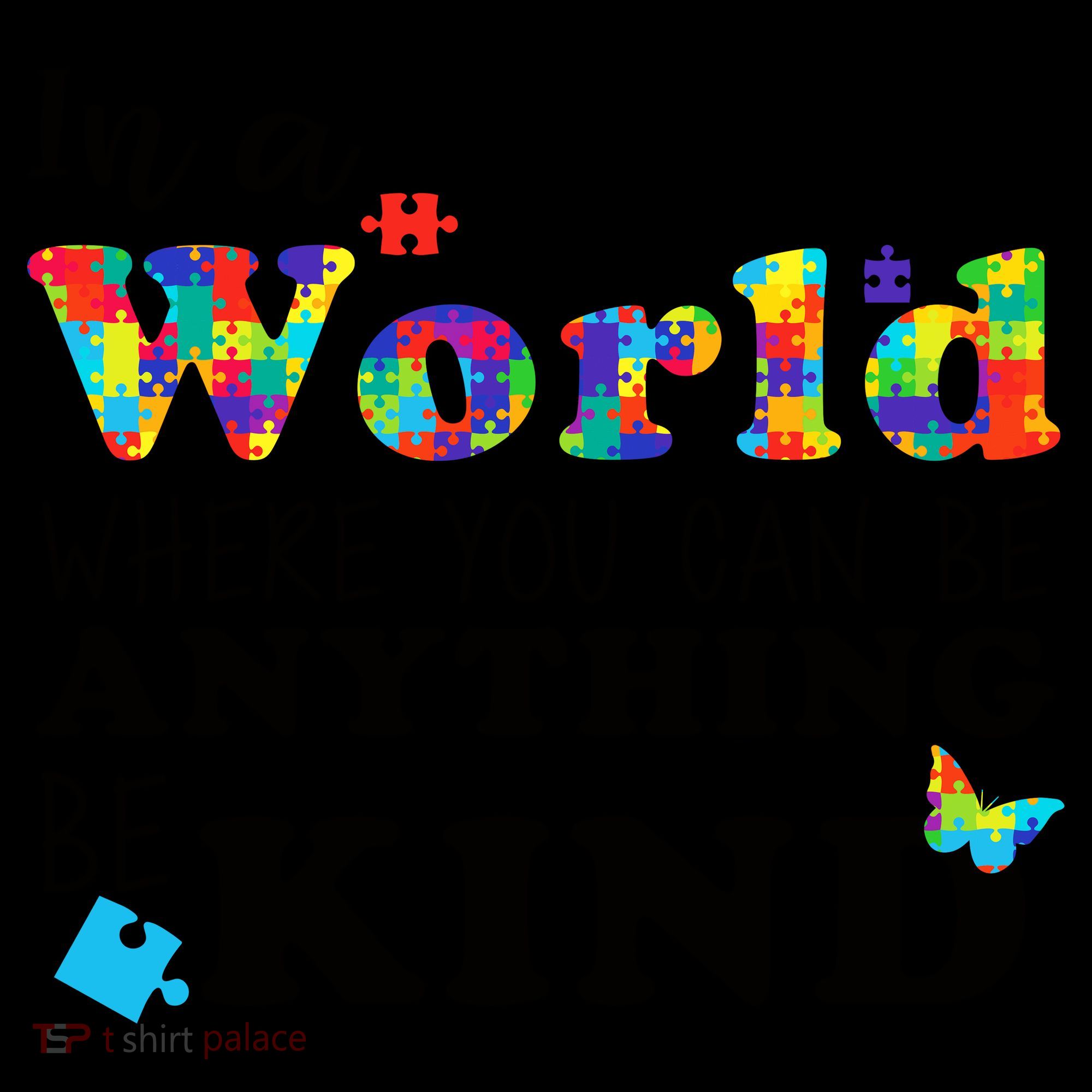 Autism In A World Where You Can Be Anything Be Kind Coffee Mug