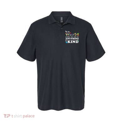 Autism In A World Where You Can Be Anything Be Kind Polo