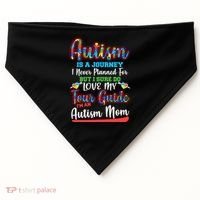 Autism Is A Journey USA-Made Doggie Bandana thumb 0