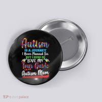 Autism Is A Journey Button thumb 0