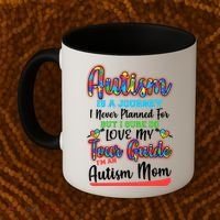 Autism Is A Journey Coffee Mug thumb 2