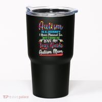 Autism Is A Journey Tumbler thumb 0