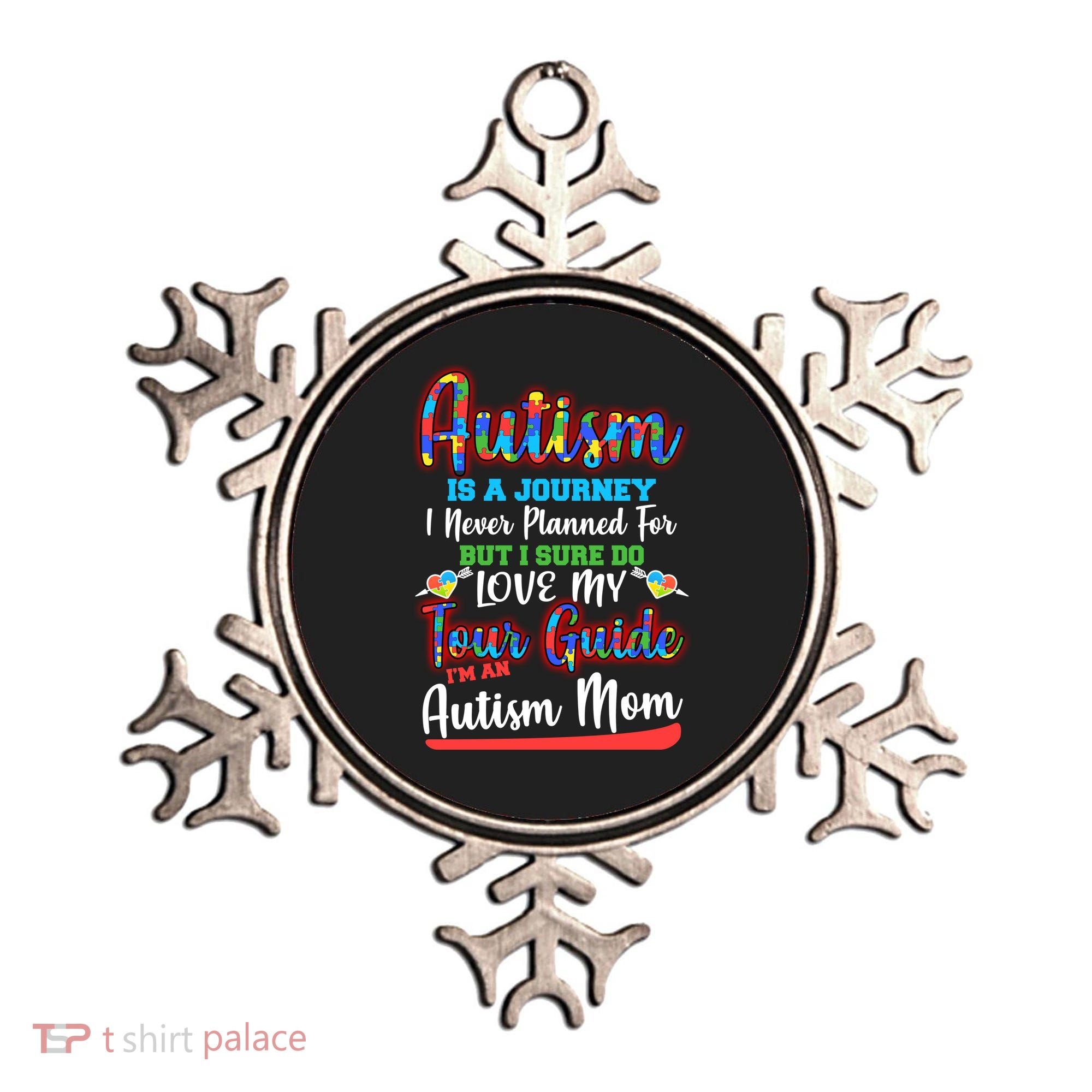 Autism Is A Journey Ornament