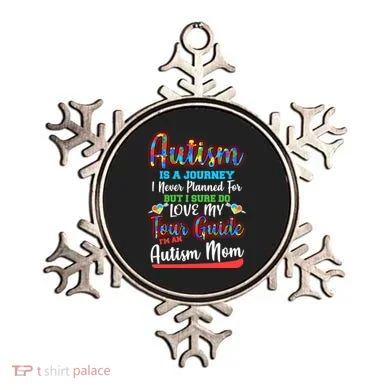 Autism Is A Journey Ornament