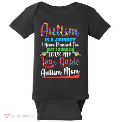 Autism Is A Journey Baby Bodysuit