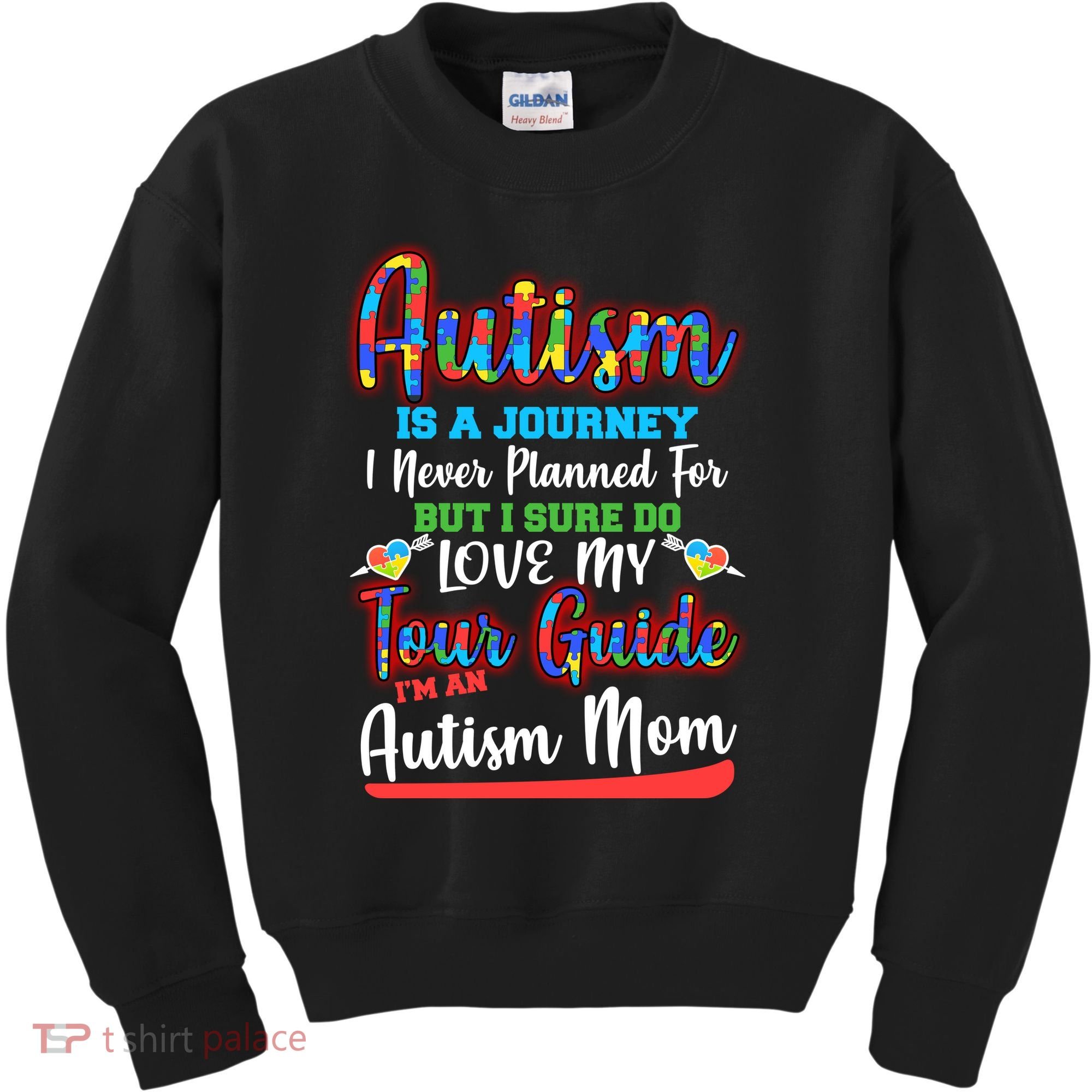 Autism Is A Journey Kids Sweatshirt