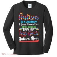 Autism Is A Journey Kids Long Sleeve Shirt thumb 0