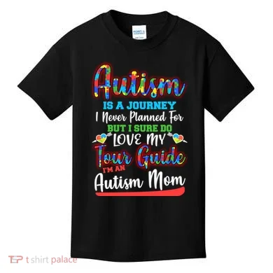 Autism Is A Journey Kids T-Shirt