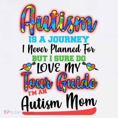 Autism Is A Journey Garment-Dyed Sweatshirt