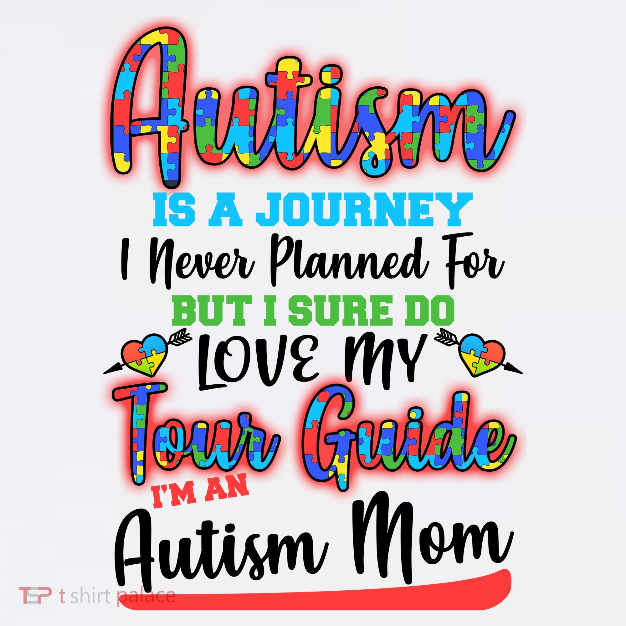 Autism Is A Journey Garment-Dyed Sweatshirt