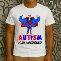 Autism Is My Super Power T-Shirt thumb 3