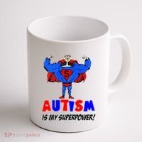 Autism Is My Super Power Coffee Mug thumb 1
