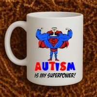 Autism Is My Super Power Coffee Mug thumb 2