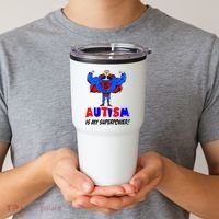 Autism Is My Super Power Tumbler thumb 2