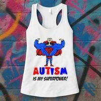 Autism Is My Super Power Women's Tank Top thumb 3