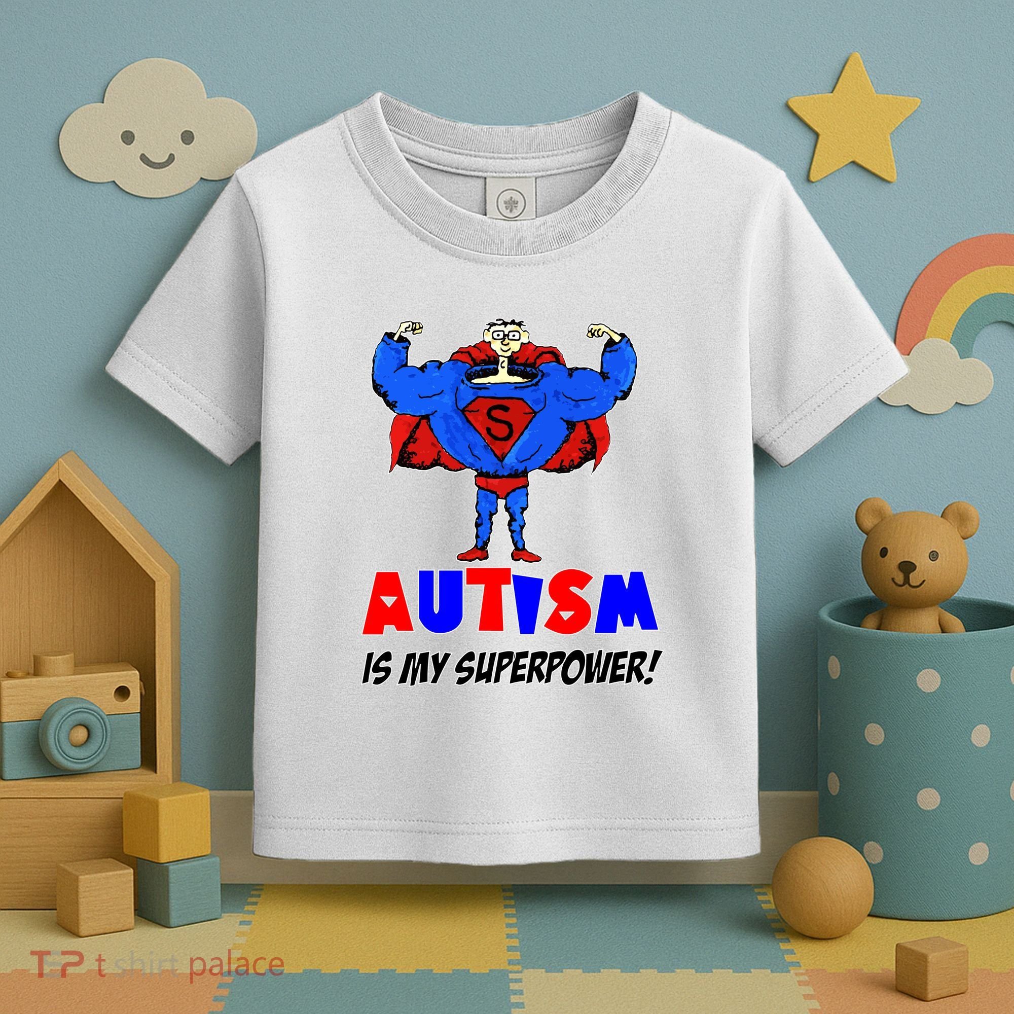 Autism Is My Super Power Toddler T-Shirt