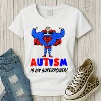 Autism Is My Super Power Women's T-Shirt thumb 3