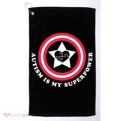 Autism Is My SuperPower Golf Towel