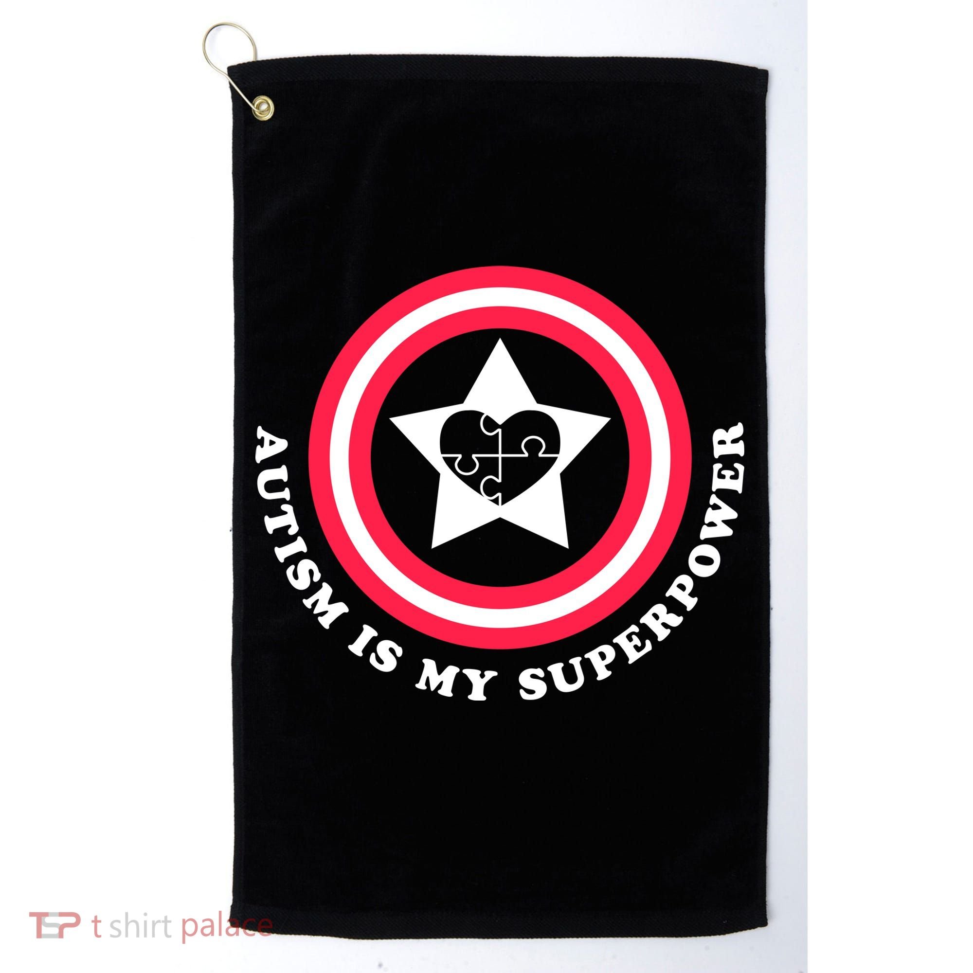 Autism Is My SuperPower Golf Towel