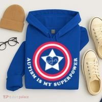 Autism Is My SuperPower Hoodie thumb 4