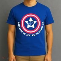 Autism Is My SuperPower T-Shirt thumb 3