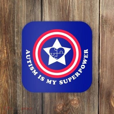 Autism Is My SuperPower Coaster