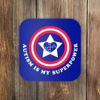 Autism Is My SuperPower Coaster thumb 0